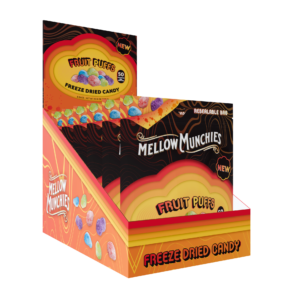 Mellow Munchies Snacks Freeze Dried Candy Share Size Bags Fruit Puffs
