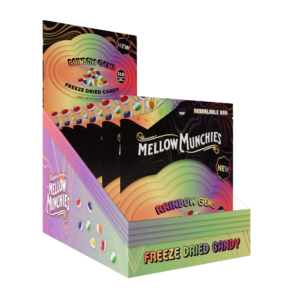 Mellow Munchies Snacks Freeze Dried Candy Share Size Bags Rainbow Gems