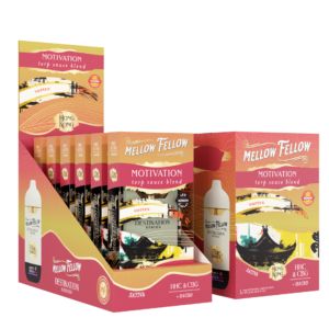 Mellow Fellow Disposable Vape Terp Sauce 5ml Motivation Blend Vortex (Sativa)