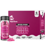 High Grams Edibles 5000mg D8 + D9 + THCp + HHC Mixed Berry 6ct