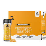 High Grams Edibles 5000mg D8 + D9 + THCp + HHC Tropical mango 6ct