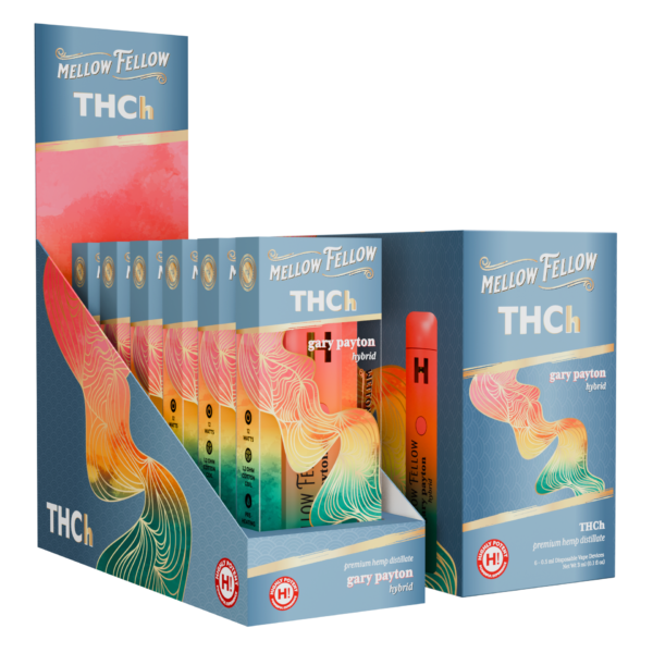 Mellow Fellow Disposable Vape 0.5ml THCh Gary Payton (Hybrid)