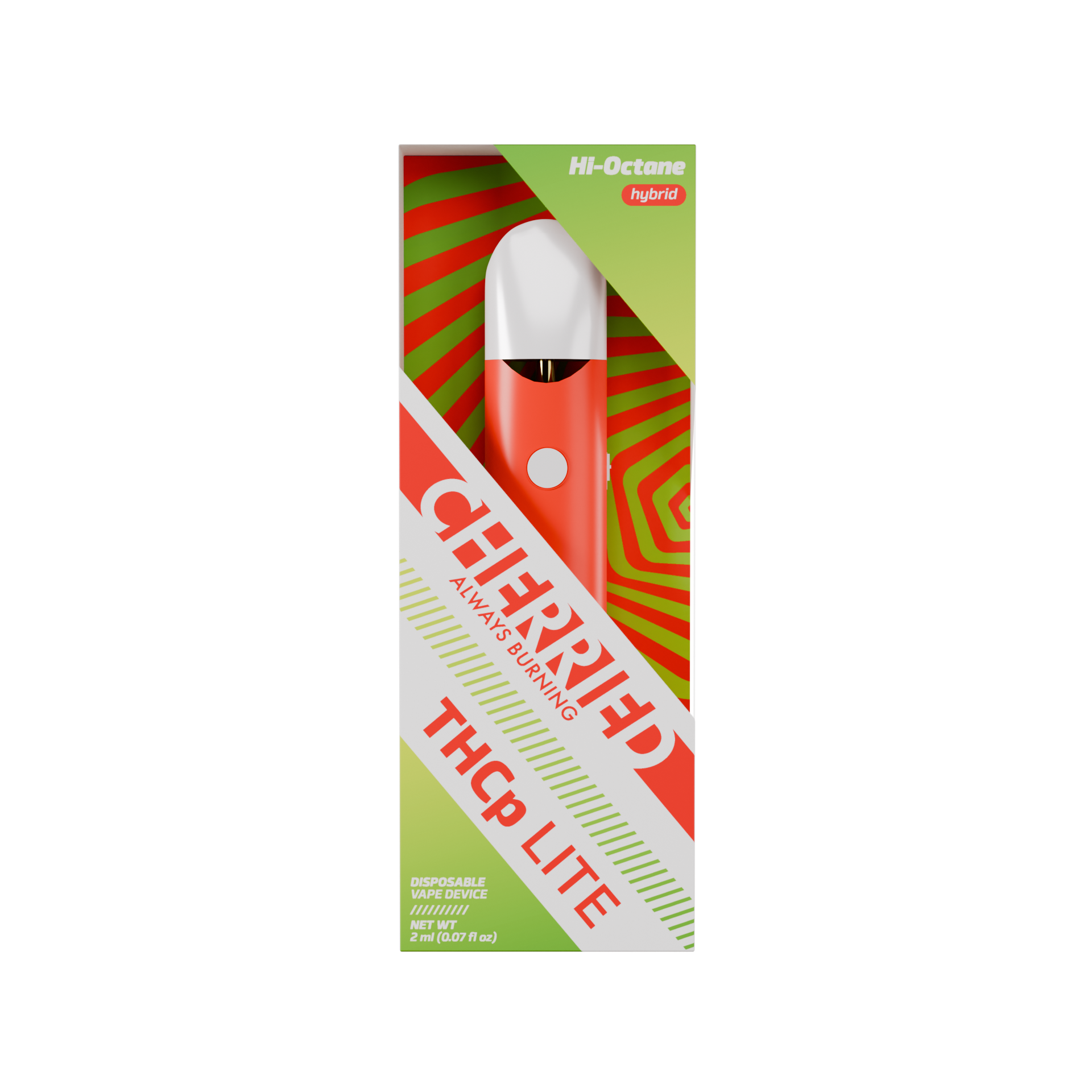 Cherried Disposable Vape 2ml THCp Lite- Hi-Octane (Hybrid)