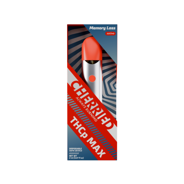 Cherried Disposable Vape 2ml THCp Max Memory Loss (Sativa)