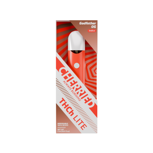 Cherried Disposable Vape 2ml THCh Lite Godfather OG (Indica)