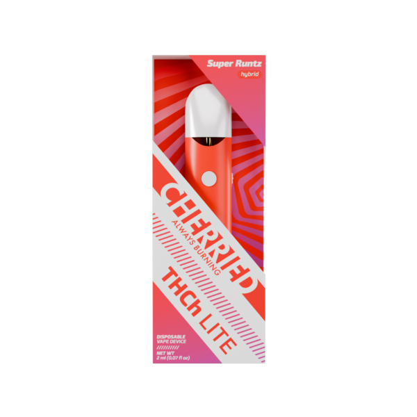 Cherried Disposable Vape 2ml THCh Lite Super Runtz (Hybrid)
