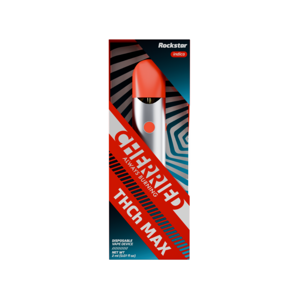 Cherried Disposable Vape 2ml THCh Max Rocket Star (Indica)