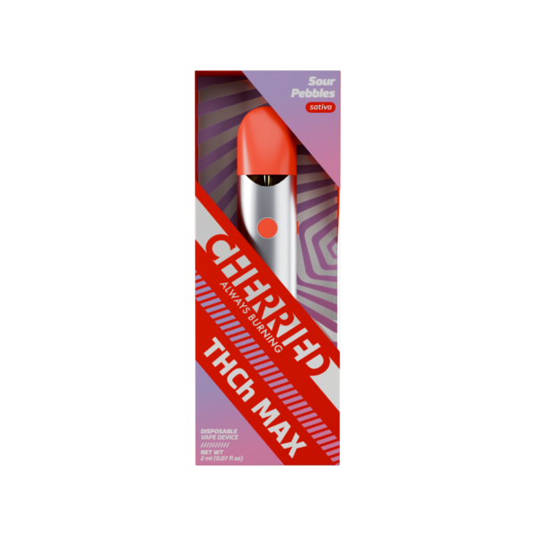 Cherried Disposable Vape 2ml THCh Max Sour Pebbles (Sativa)