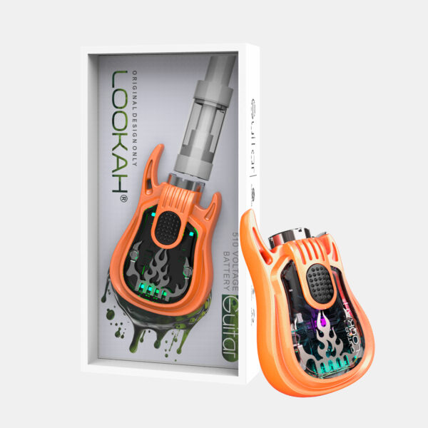 Lookah Accessories 510 Guitar 2.0 Orange 5ct