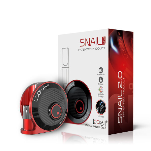 Lookah Accessories Snail 2.0 510 Battery Red