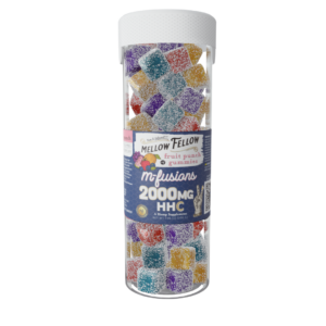 Mellow Fellow M-Fusions 40pc Edibles 2000mg HHC Fruit Punch