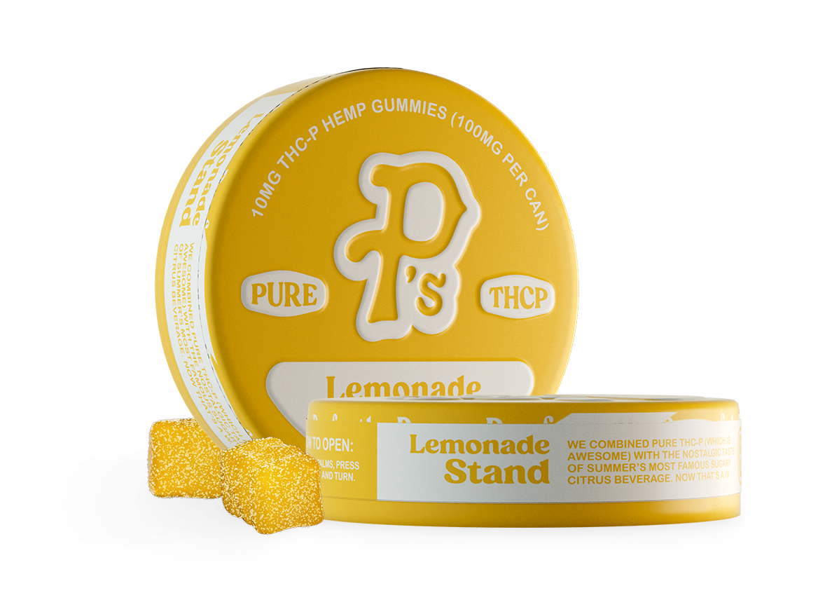 Pushin’ P’s Edibles 100mg THCP Lemonade Stand 6ct
