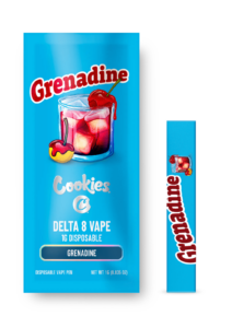 Cookies Disposable Vape 1ml D8 Grenadine 10ct