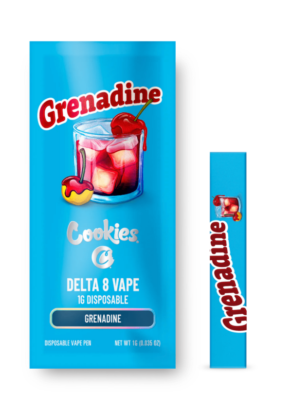 Cookies Disposable Vape 1ml D8 Grenadine 10ct