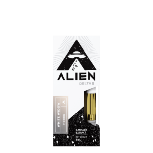 Alien Vape Cartridge 1ml D8 White Widow 10ct