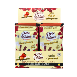 Rose Palms Accessories Slim Wrap Creamy Strawberry 20ct