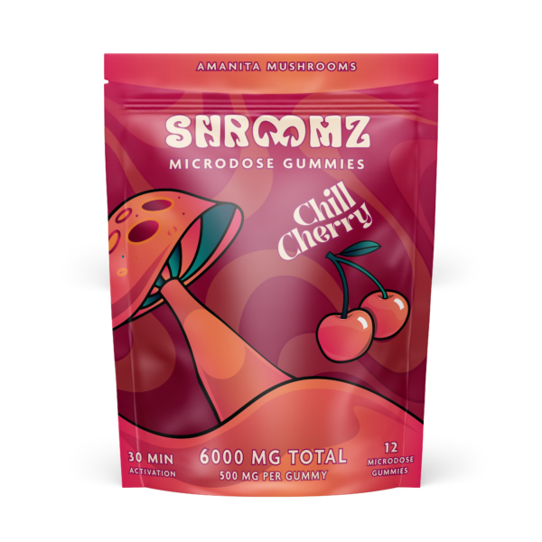 Shroomz 12pc Edibles 300mg Cherry 12ct