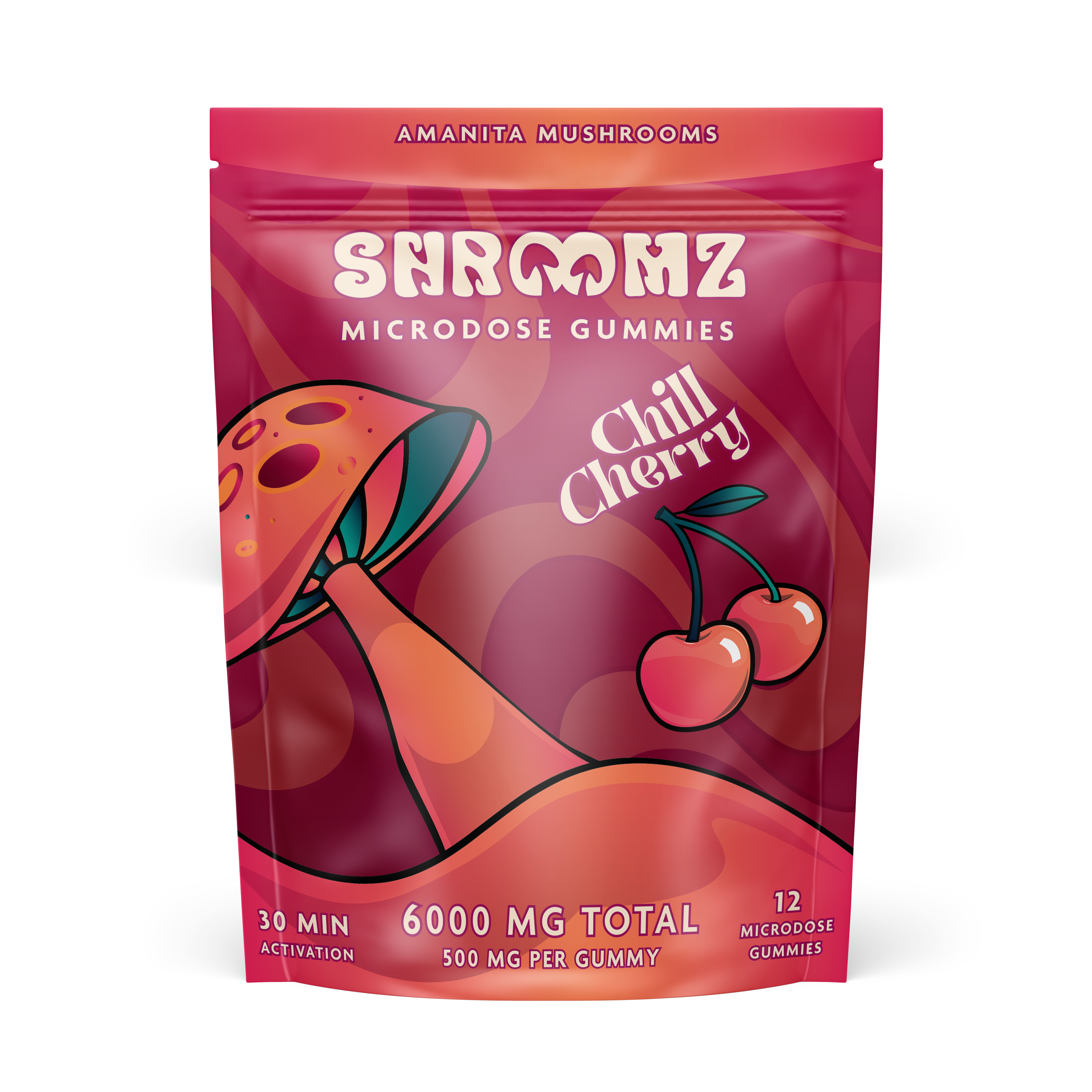 Shroomz 12pc Edibles 300mg Cherry 12ct