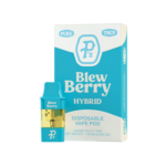 Pushin’ P’s Pack O Pods Vape Disposable 1ml THCP Blew Berry 6ct