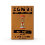 Zombi Vape Cartridge 2ml H4CBD/THC-C/HHC Maui Wowie (sativa) 6ct