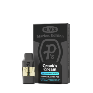 Pushin’ P’s Pack O Pods Vape Disposable 1ml THCP Crooks n Cream 6ct