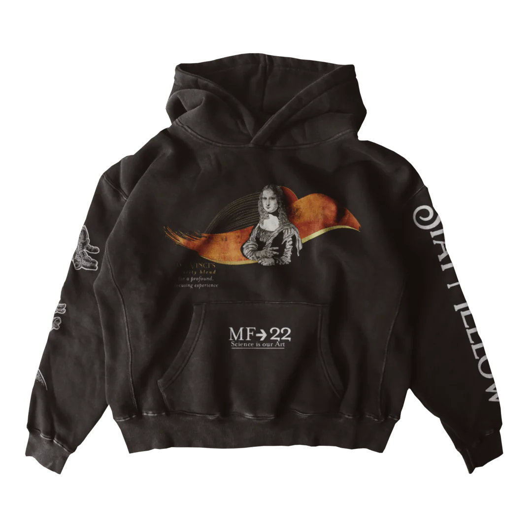 Mellow Fellow Mona Lisa Hoodie Small