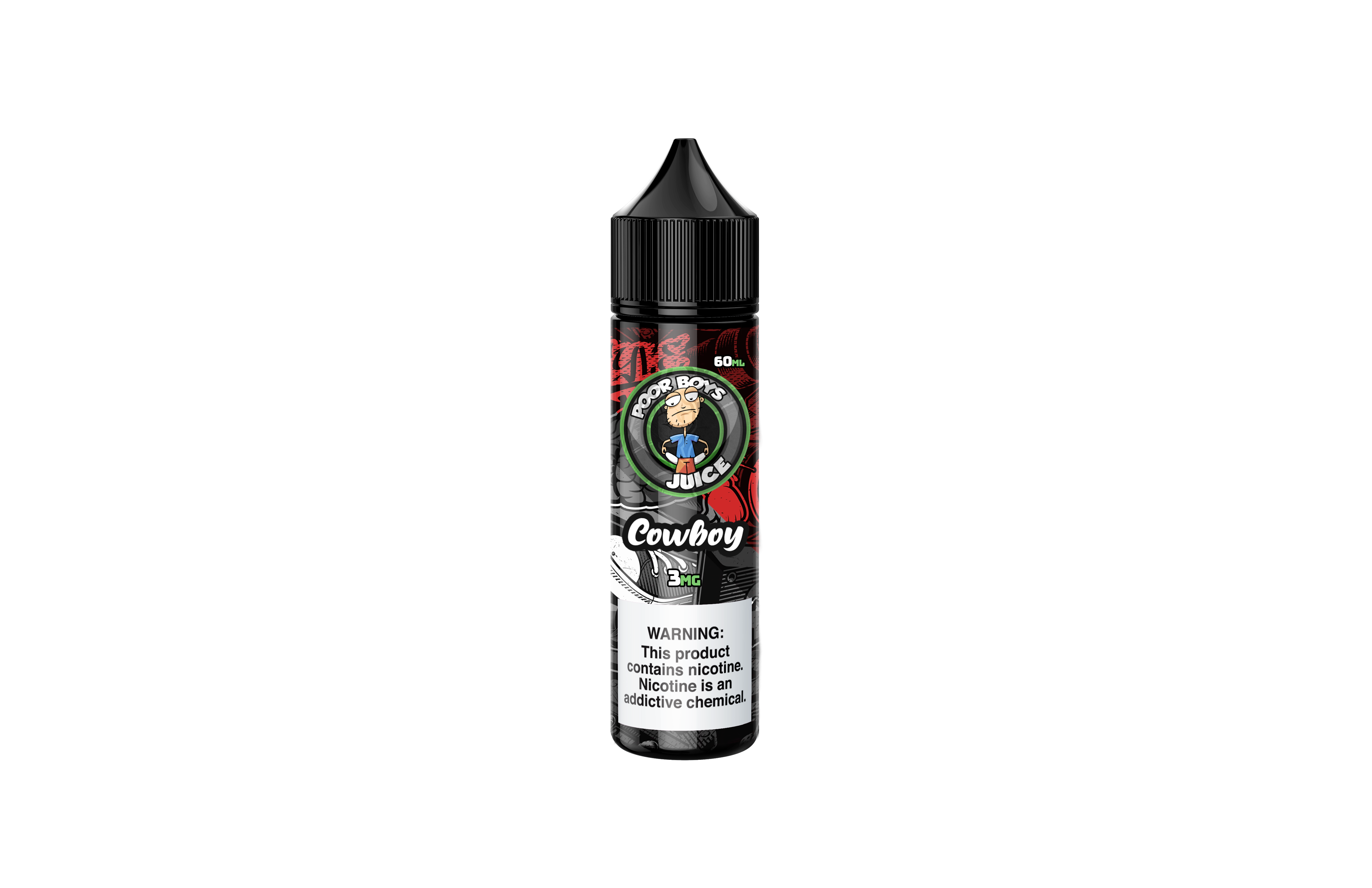Poor Boys Nicotine Juice 03mg Cowboy