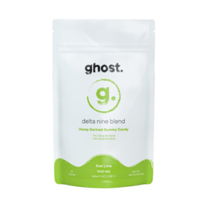 Ghost Edibles 1000mg D9 Kiwi Lime 6ct
