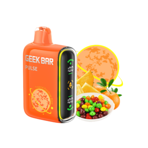 Geek Bar Nicotine Disposable Vape 15000p Tropical Rainbow Blast 5ct