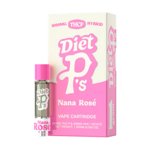 Pushin P’s Diet P’s Vape Cartridge 1ml THCP/HHC Nana Rose 6ct