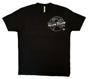 Mellow Fellow Destinations Shirt Small Black
