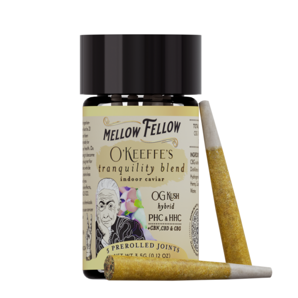 Mellow Fellow Premium Prerolls 3.5g Tranquility Blend OG Kush (Hybrid)
