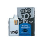 Pushin P’s Diet P’s Vape Disposable 2ml THCP/HHC Berry Sanders 6ct