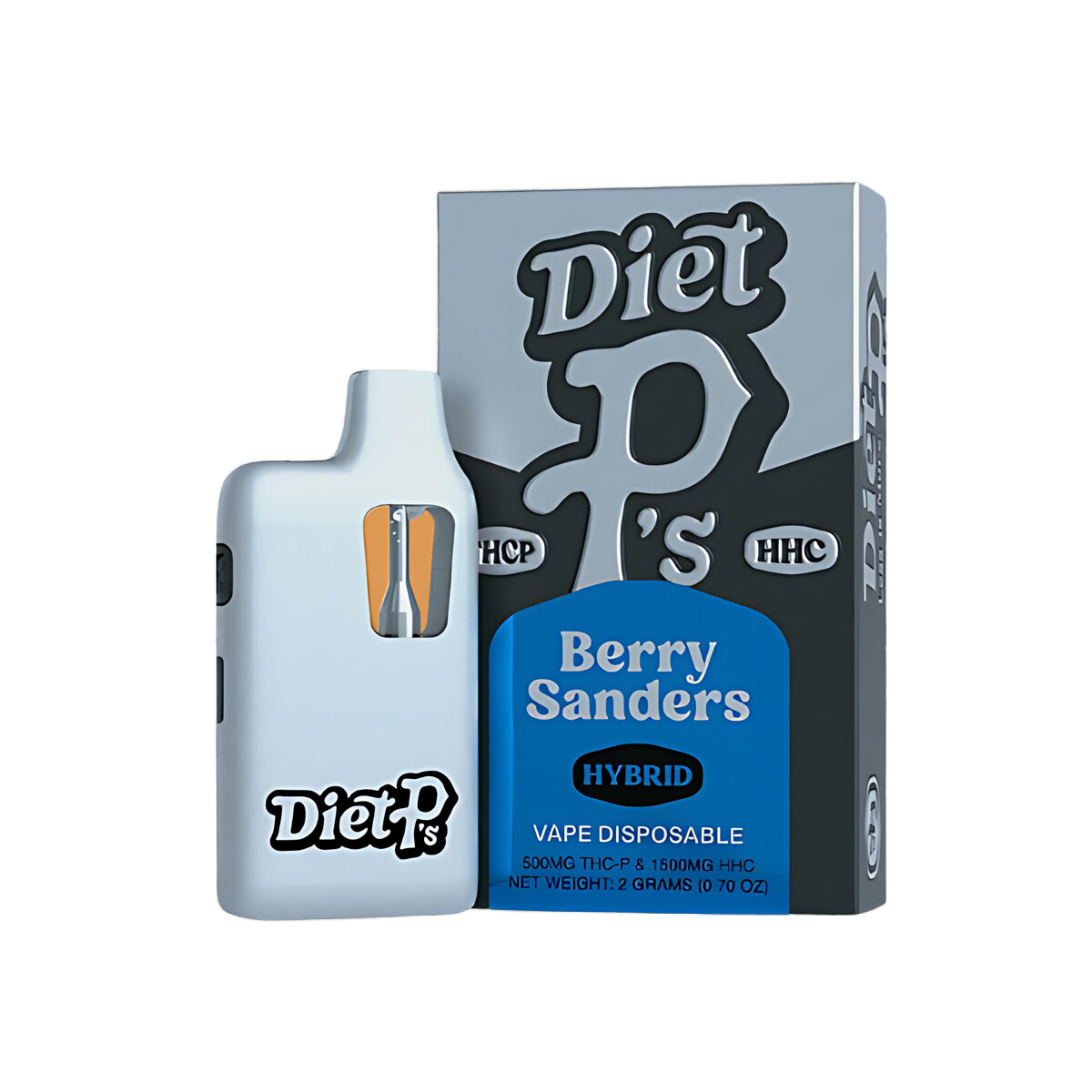 Pushin P’s Diet P’s Disposable Vape 2ml THCP/HHC Berry Sanders 6ct