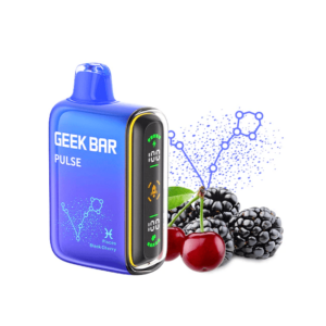 Geek Bar Nicotine Disposable Vape 15000p Black Cherry 5ct