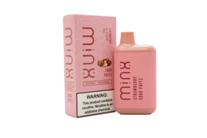 Minx Nicotine Disposable Vape 5000p Strawberry 10ct