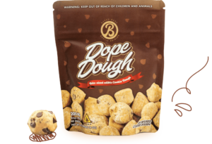 Dope Dough Edibles 200mg D9 Chocolate Chip 10ct
