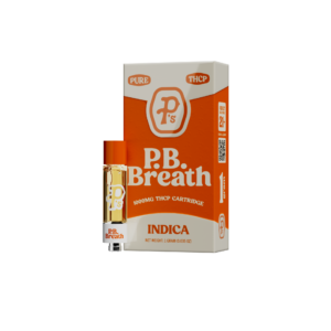 Pushin’ P’s Vape Cartridge 1ml THCP P.B. Breath 6ct