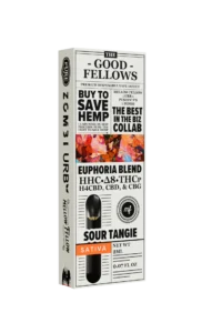 Good Fellows Disposable Vape 2ml Euphoria Blend Sour Tangie (sativa)