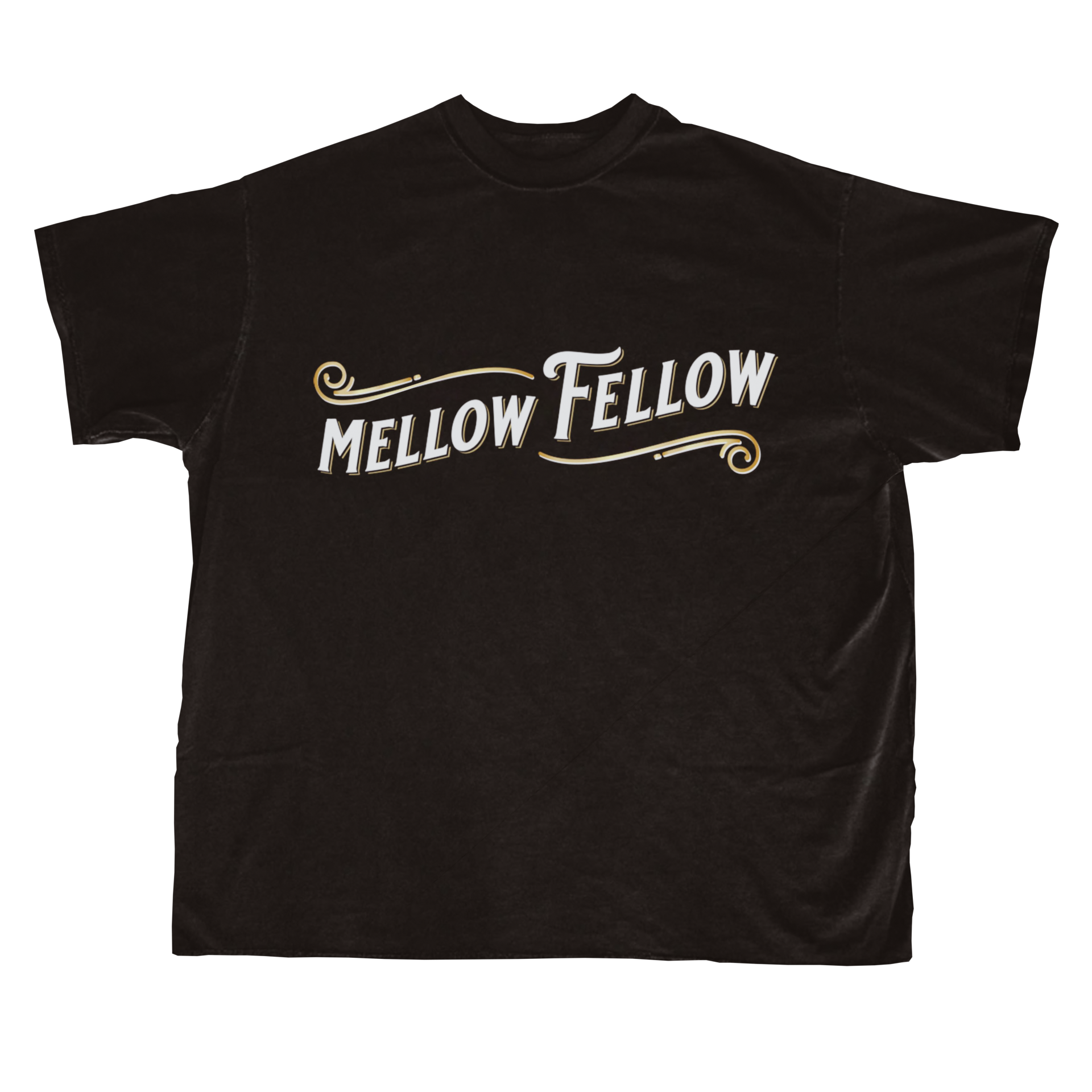 Mellow Fellow Alpha Brands T-shirt X-Small Black