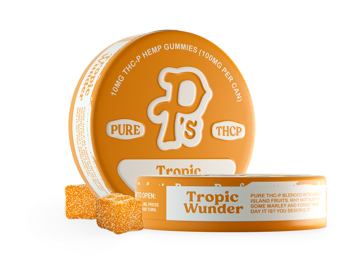 Pushin’ P’s Edibles 100mg THCP Tropic Wunder 6ct