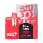 Pushin P’s Diet P’s Vape Disposable 2ml THCP/HHC Blue Whip 6ct