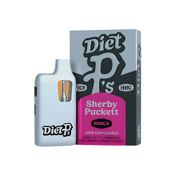 Pushin P’s Diet P’s Vape Disposable 2ml THCP/HHC Sherby Pucket 6ct
