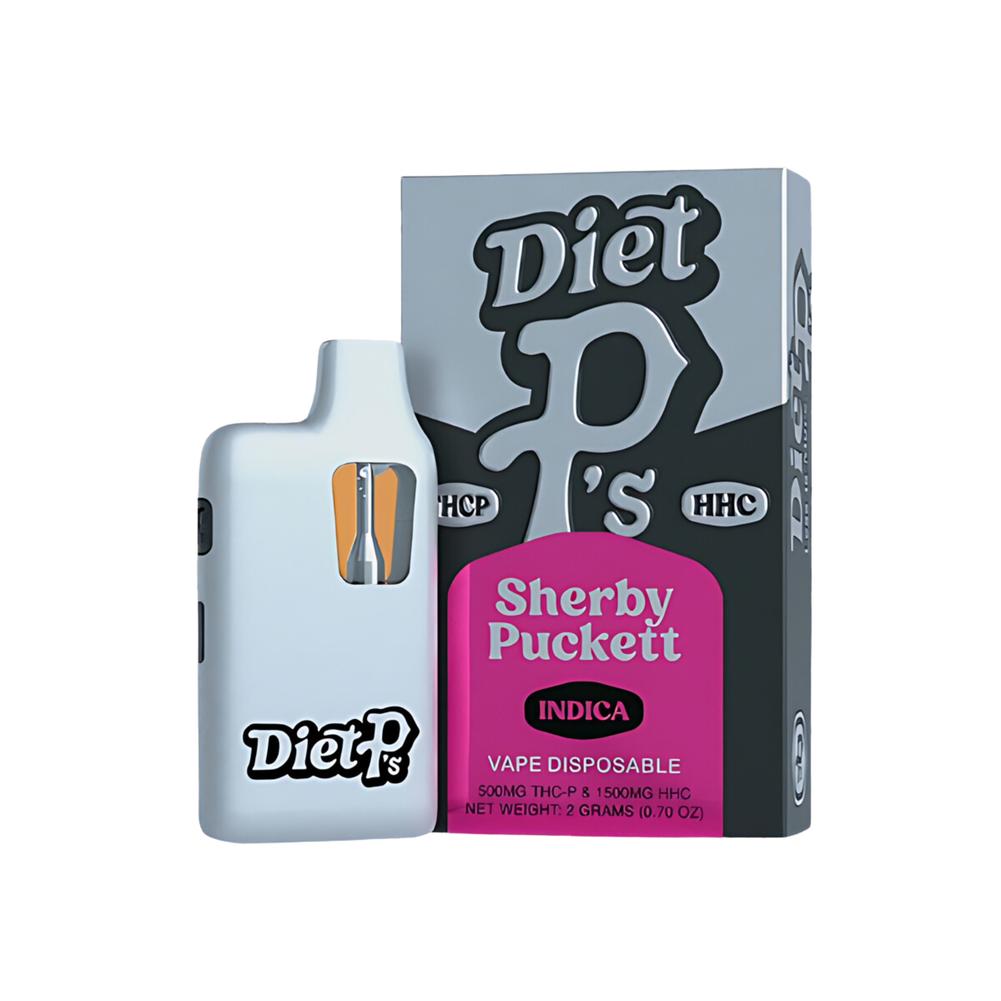 Pushin P’s Diet P’s Disposable Vape 2ml THCP/HHC Sherby Pucket 6ct