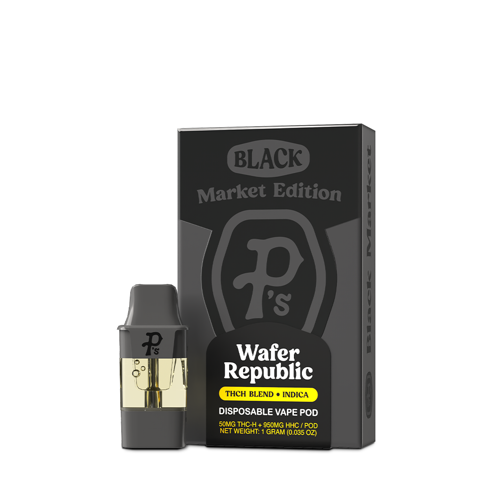 Pushin’ P’s Pack O Pods Disposable Vape 1ml THCP Wafer Republic 6ct