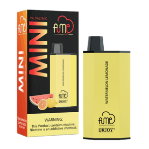 Fume Nicotine Disposable Vape 1000p Mini Water Lemonade 10ct
