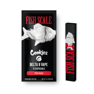 Cookies Disposable Vape 1ml D8 Fish Scale 10ct