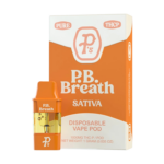 Pushin’ P’s Pack O Pods Vape Disposable 1ml THCP PB Breath 6ct