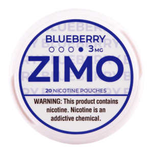 ZIMO Nicotine Pouches 3mg Blueberry 5ct