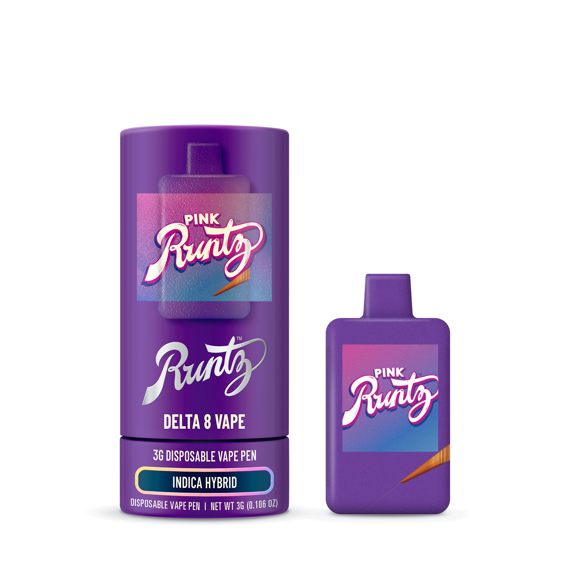 Cookies Disposable Vape 3ml D8 Pink Runtz 6ct